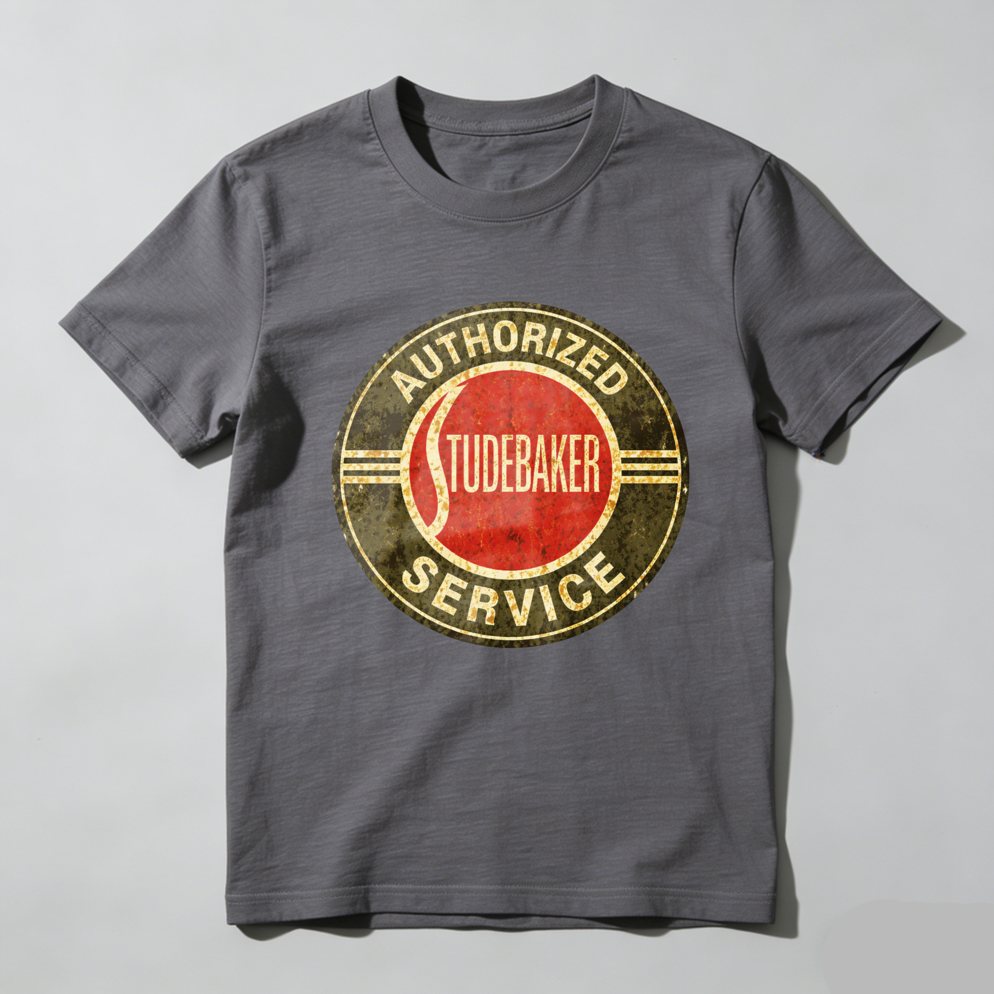 Authorized Studebaker Service Vintage Logo T Shirt Men Women Classic Automotive Retro Design Black Cotton Tee