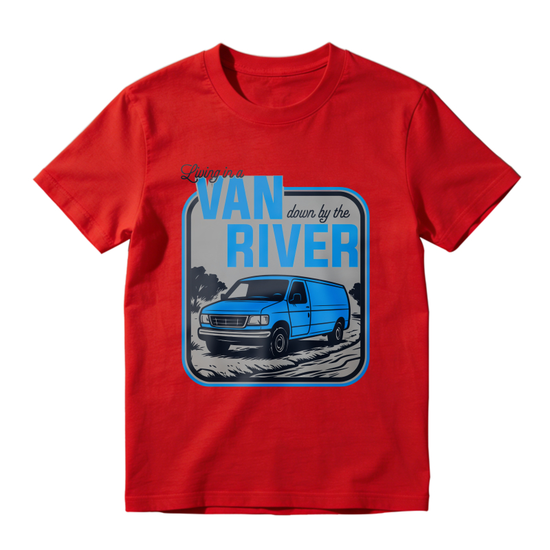 Van River Living In A Van Down By The River Unisex Classic T-shirt