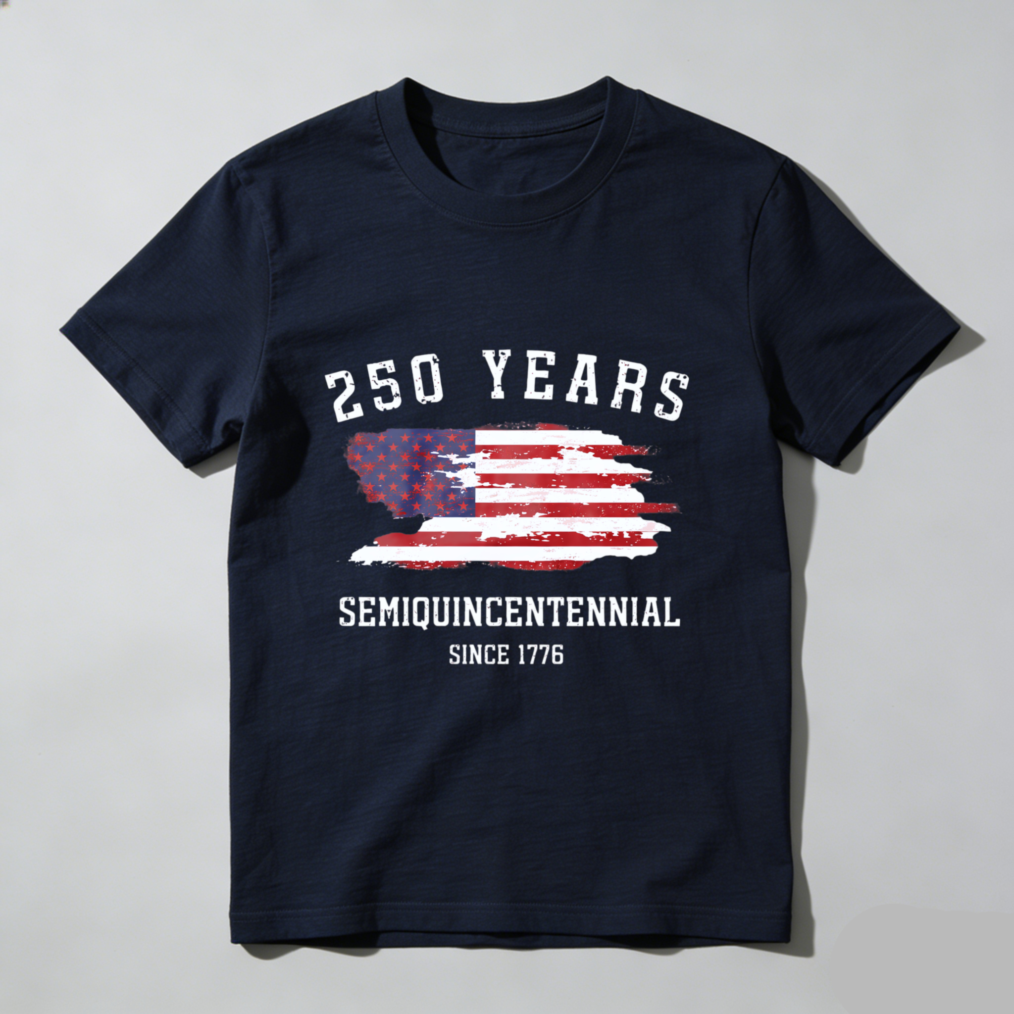 250 Years Semiquincentennial Since 1776 American Flag T-Shirt