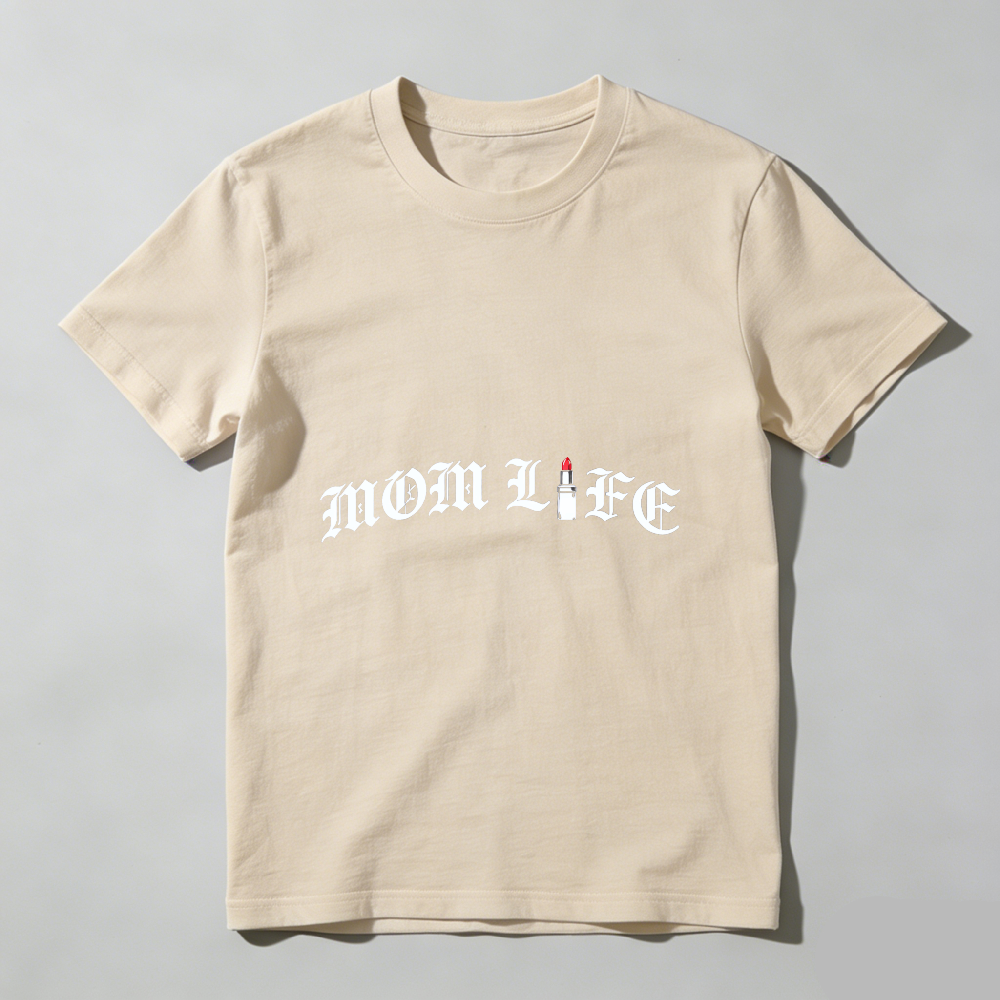 TEECURENT Mom Life T Shirt For Women Mothers Day Gift Funny Mom Humor Black Cotton Tee Shirt WOMEN