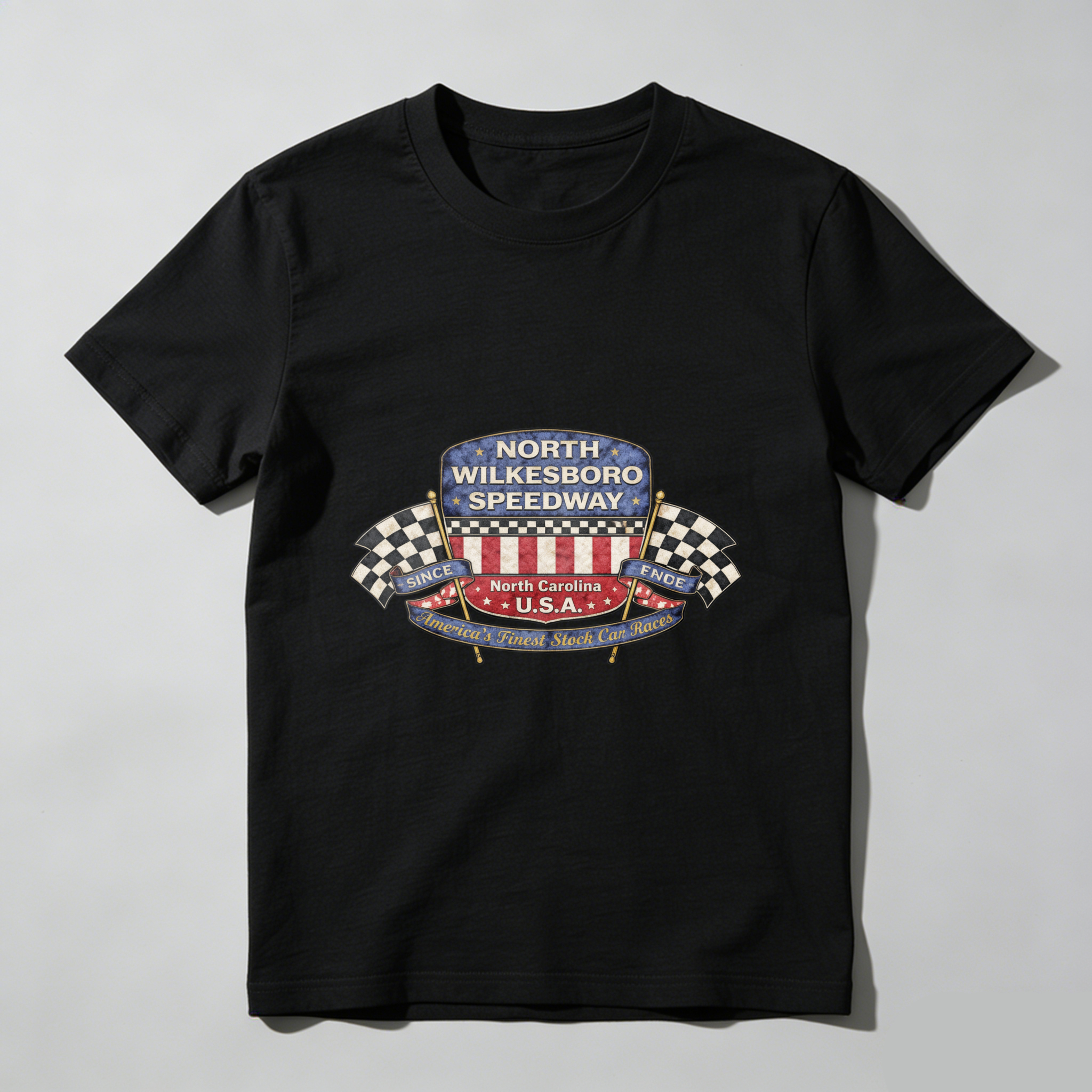 North Wilkesboro Speedway North Carolina Usa Racing T Shirt