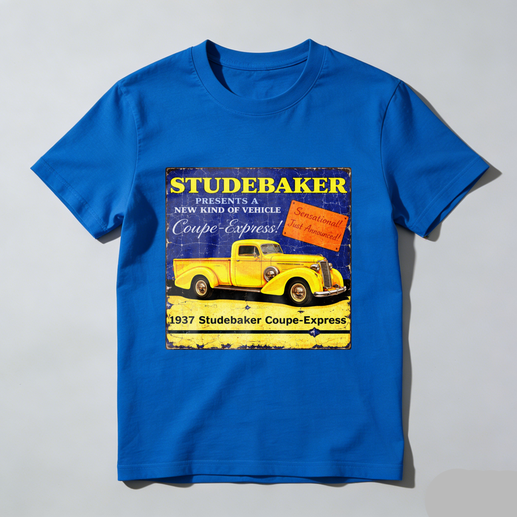 Studebaker 1937 Coupe Express Vintage Car Advertisement T Shirt