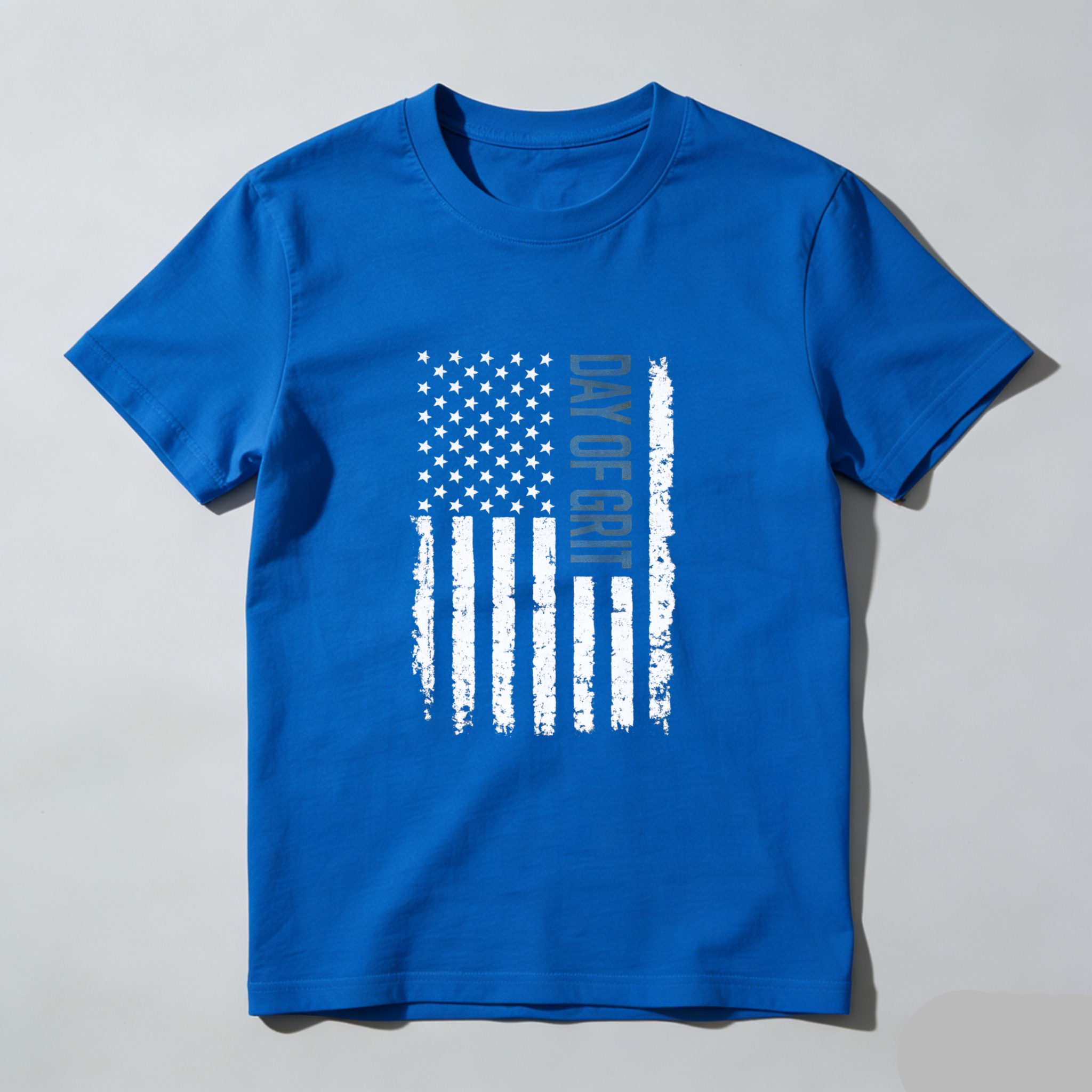 Day Of Gray American Flag T Shirt Made In Usa Patriotic Black Tee Men Women Unisex Apparel