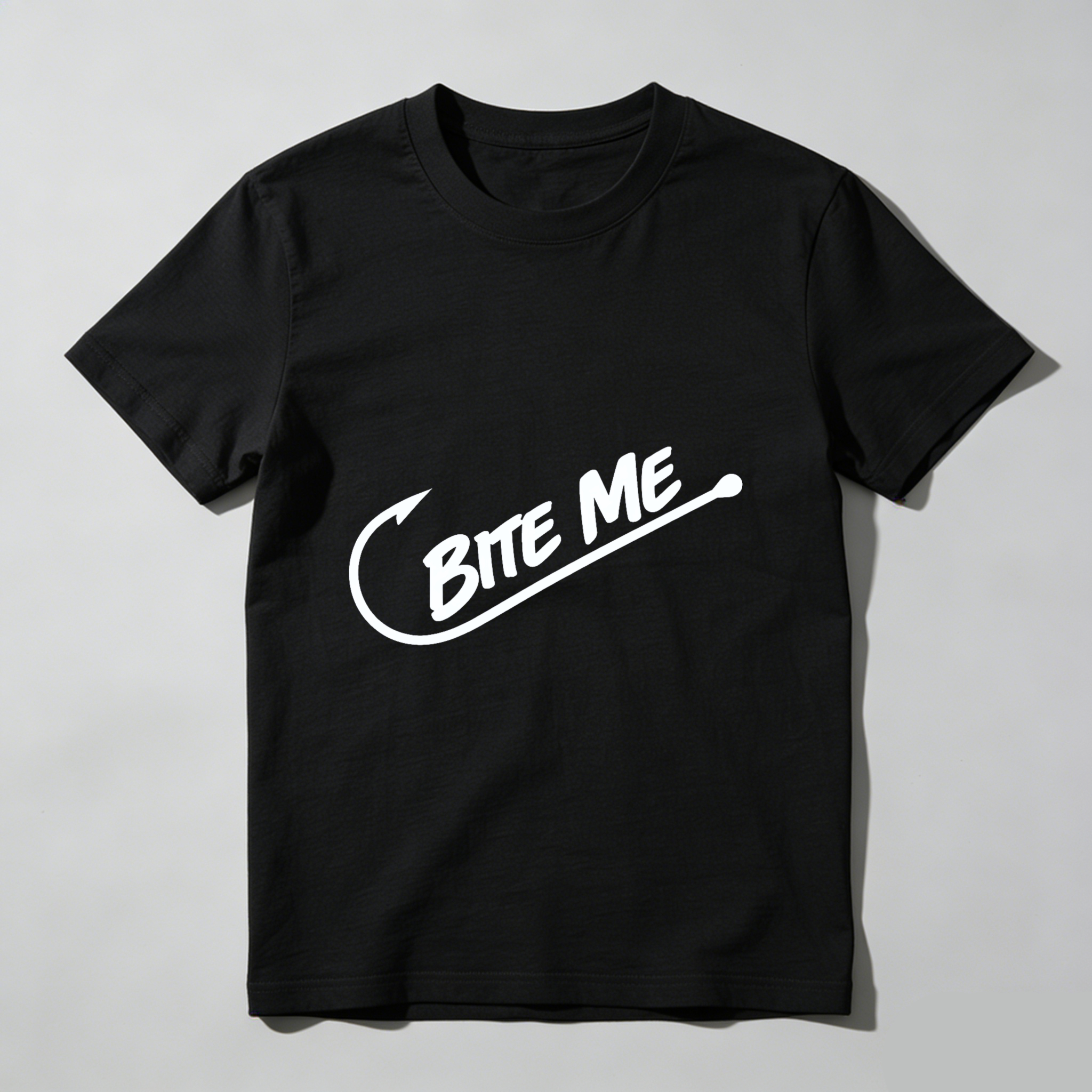 TEECURENT Bite Me T Shirt Funny Sassy Statement Graphic Tee For Men Women Unisex Casual Wear WOMEN