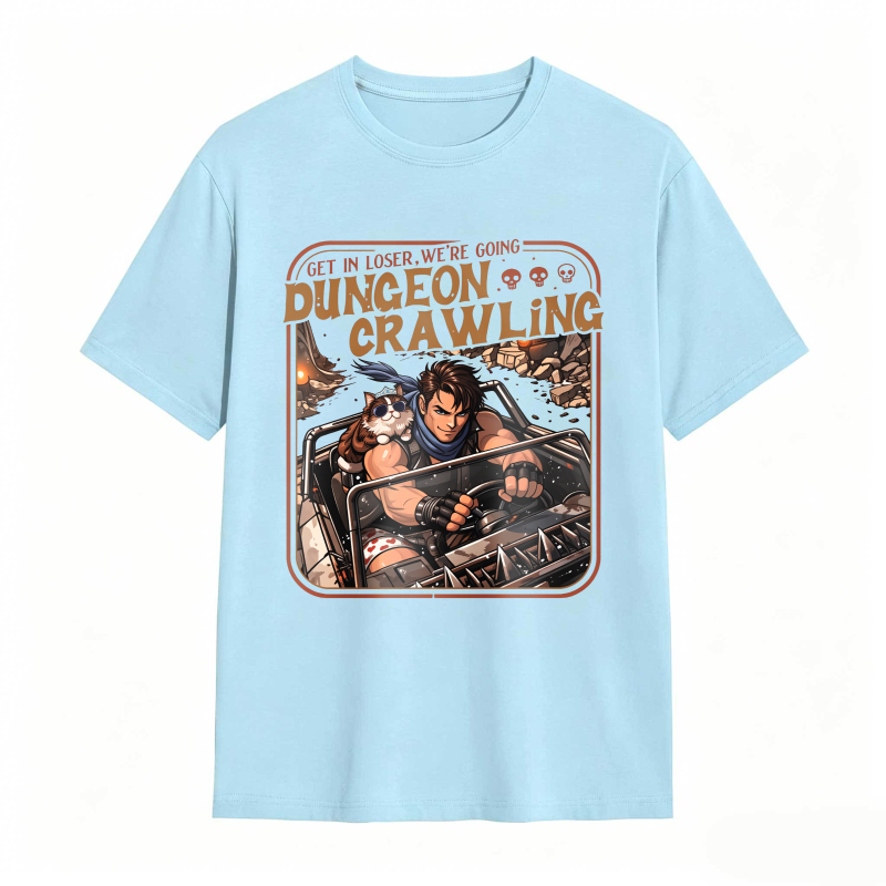 Dungeon Crawling Funny Gamer Fantasy Tee