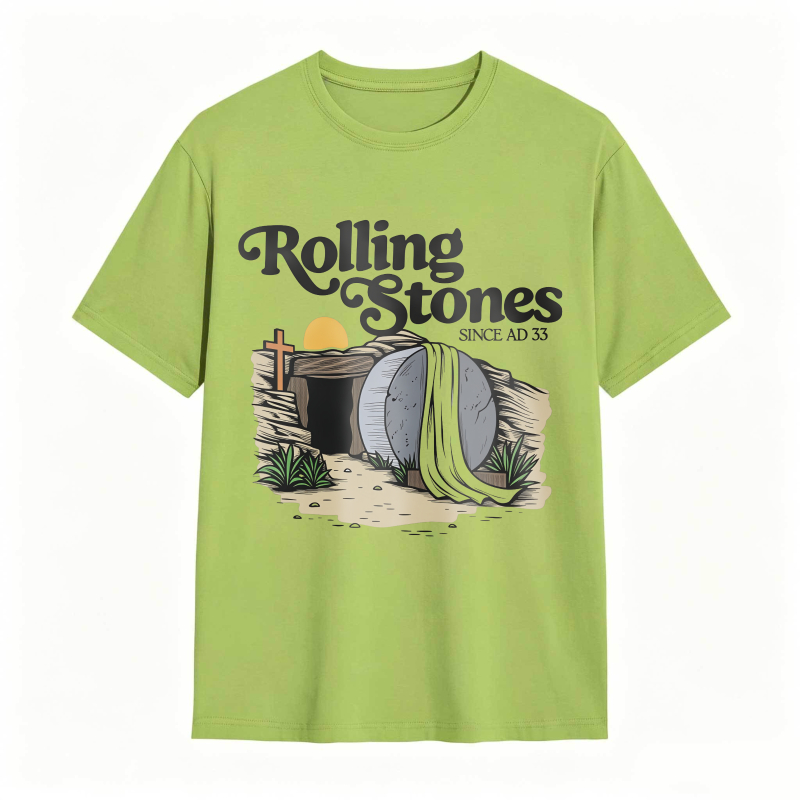 Rolling Stones Since Ad 33 Easter Tomb Scene Unisex Classic T-shirt