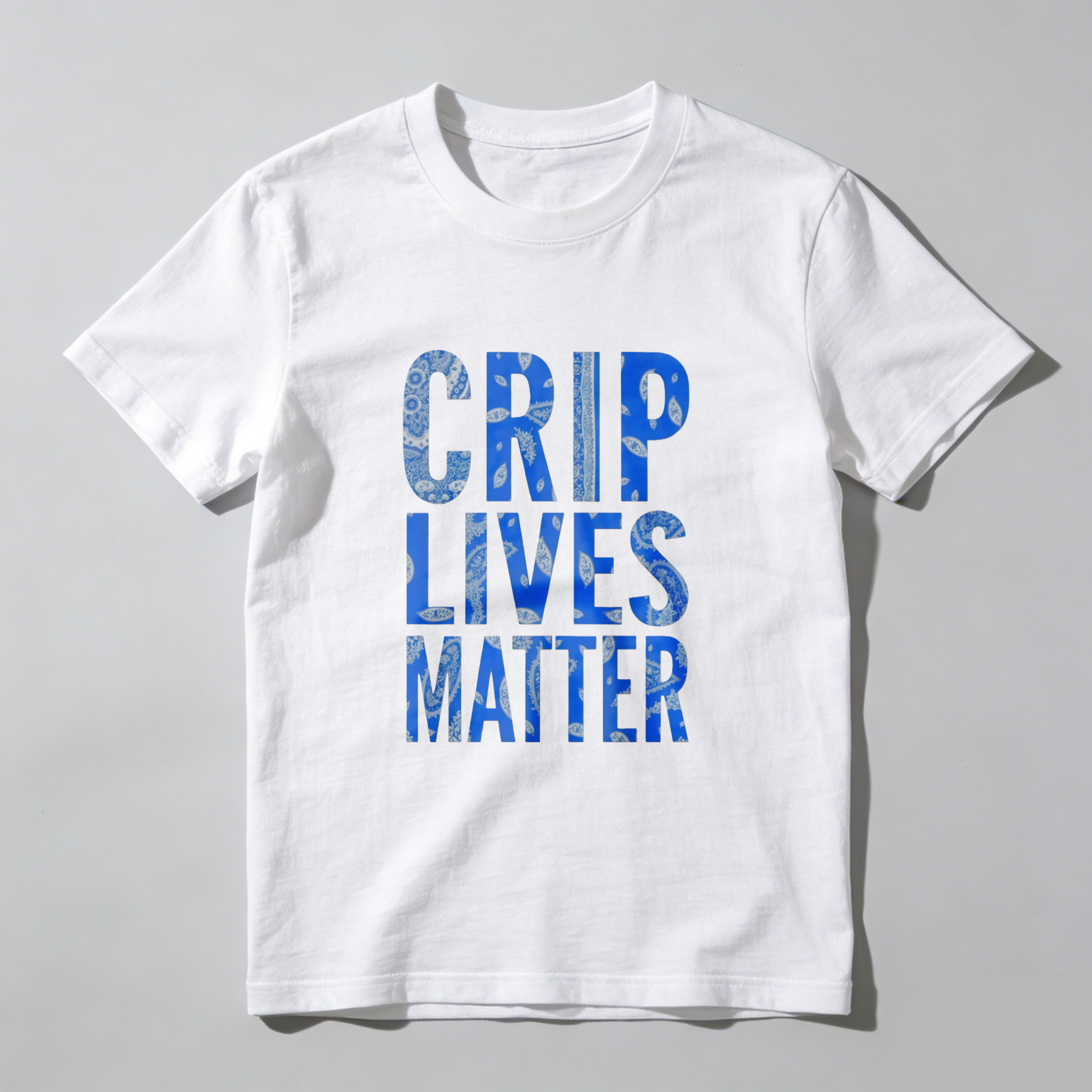 TEECURENT T-SHIRT  Crip Lives Matter