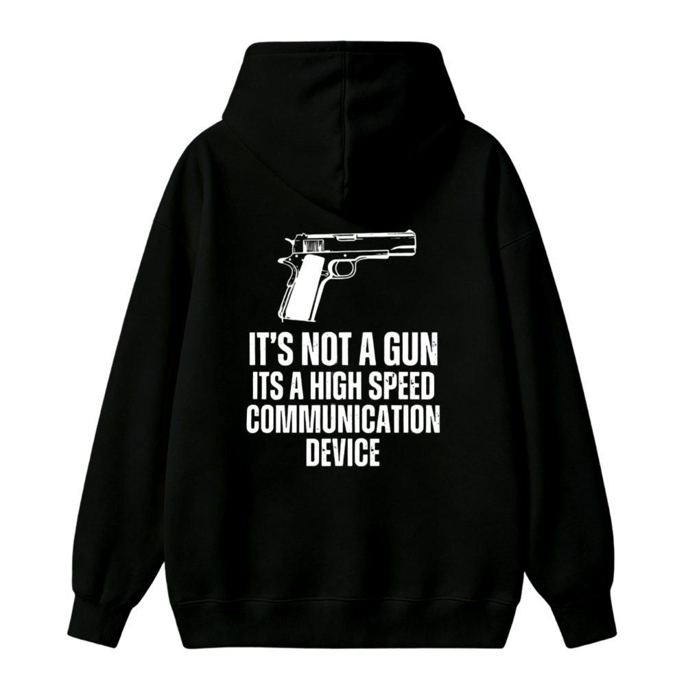 High Speed Communication Device Graphic Unisex Classic Hoodie