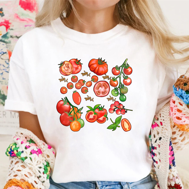 Tomato Garden Design Unisex Classic T-shirt