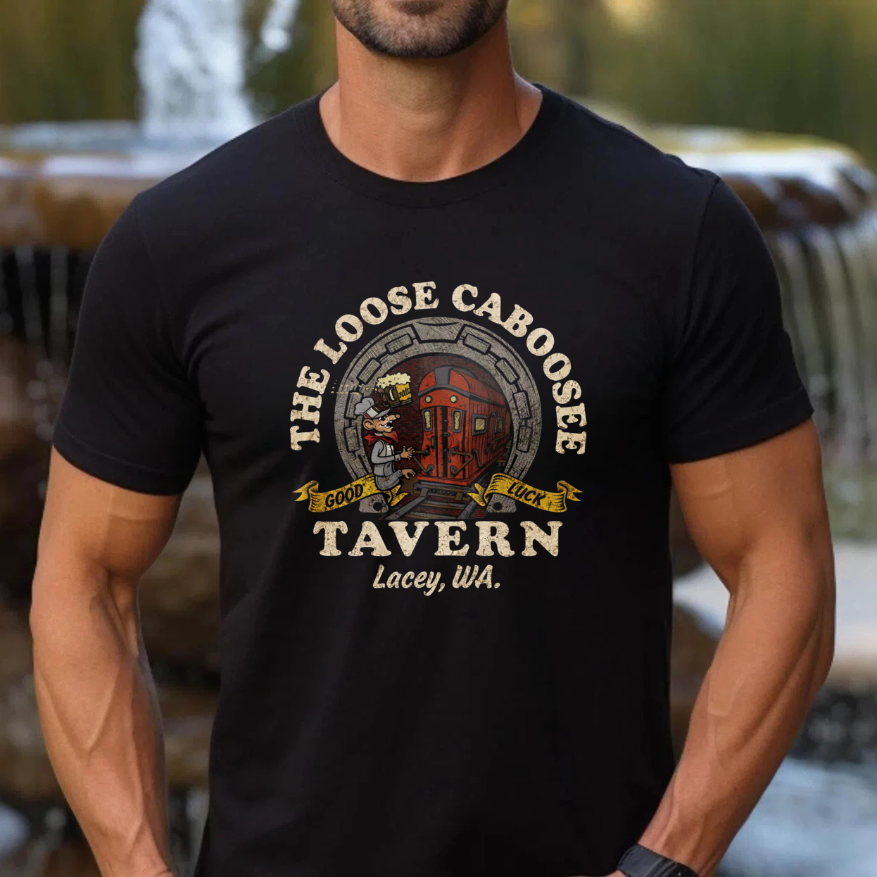 The Loose Caboose Tavern Lacey Wa T Shirt