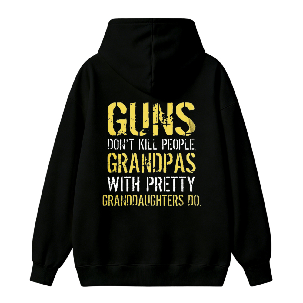 Funny Grandpas With Pretty Granddaughters Quote Unisex Classic Hoodie