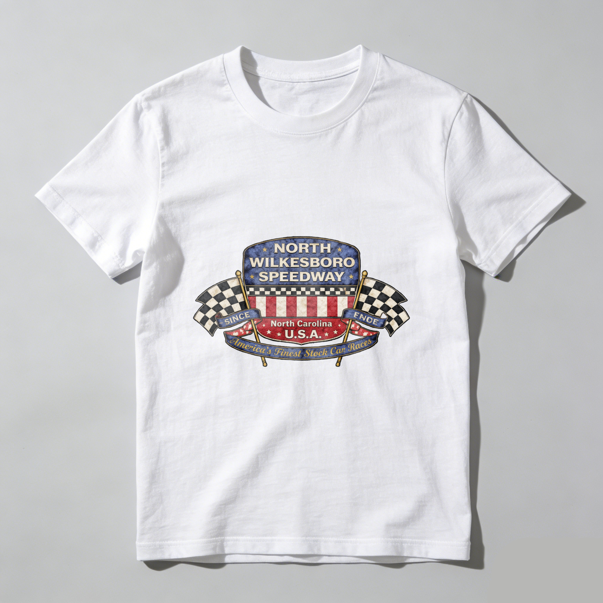 North Wilkesboro Speedway North Carolina Usa Racing T Shirt