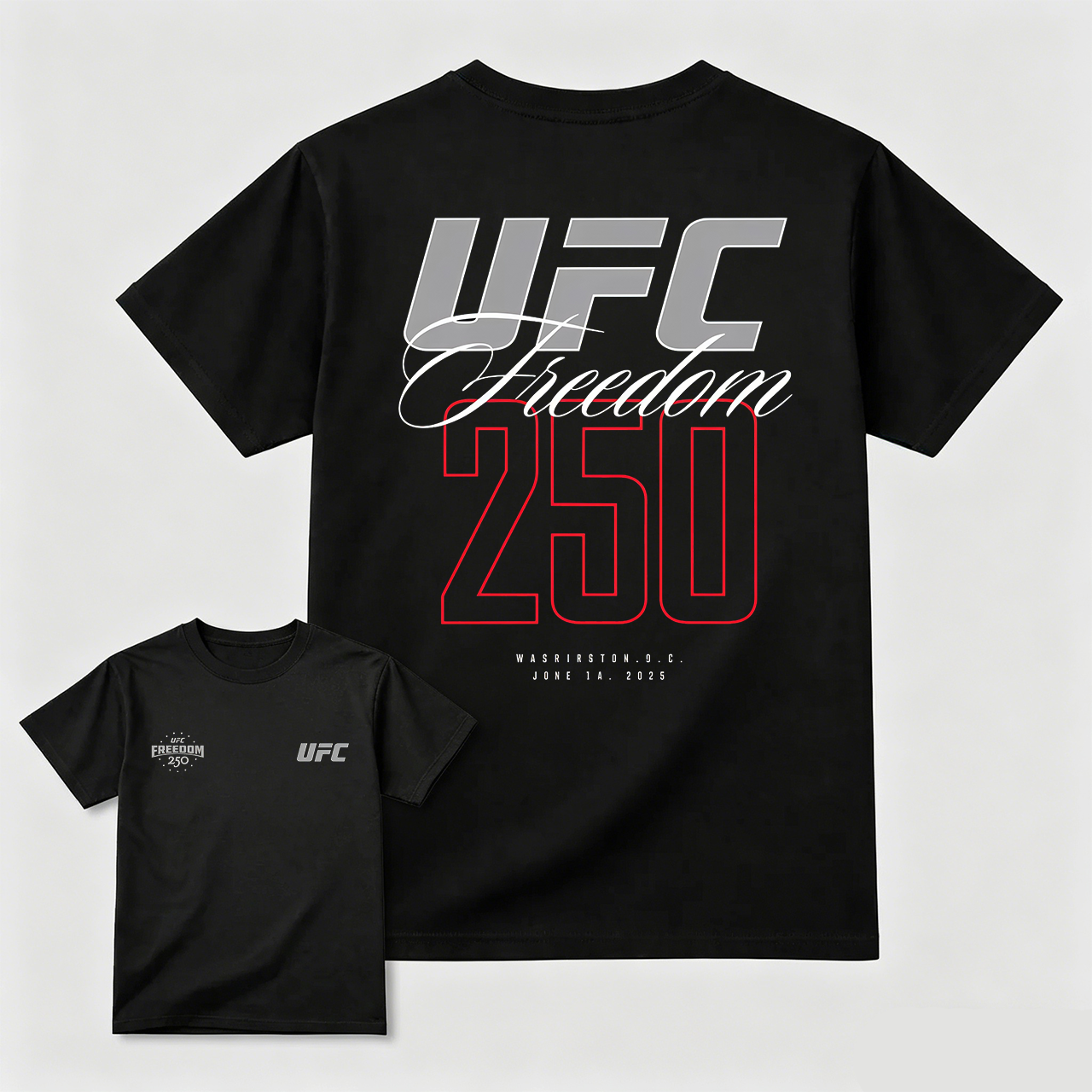 UFC FREEDOM 250 T-SHIRT, UFC Tshirt MMA Fan, UFC MMA Tee, UFC Champions Sports Shirt, UFC Fan Custom Vintage Design, Custom Bootleg UFC Tee, UFC Vintage Tee