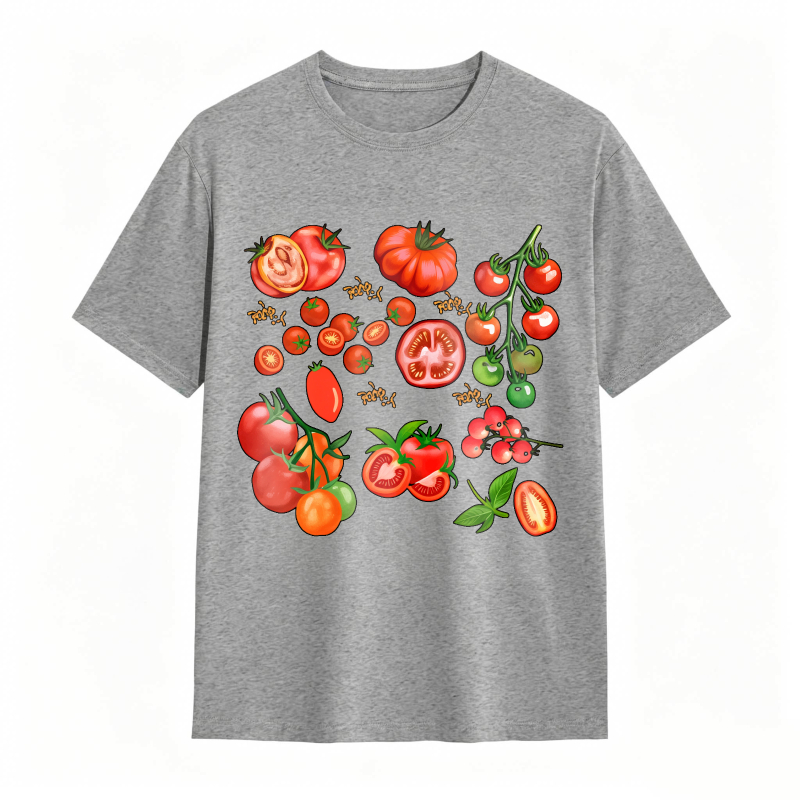 Tomato Garden Design Unisex Classic T-shirt