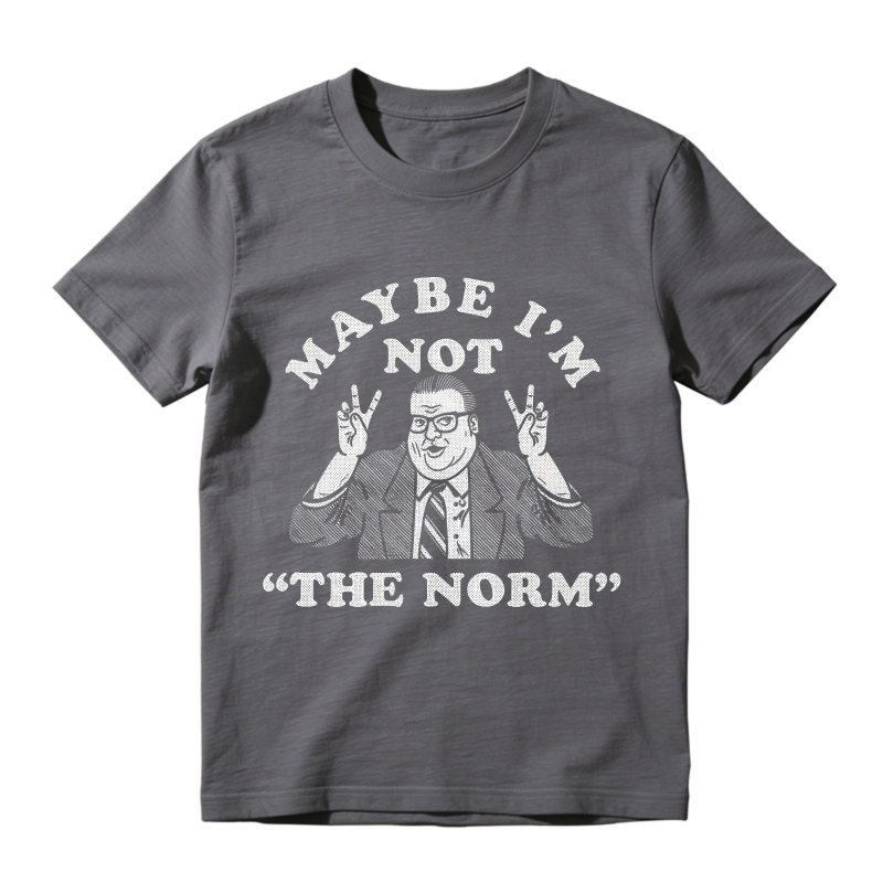 Maybe I'm Not The Norm Man With Peace Signs Unisex Classic T-shirt