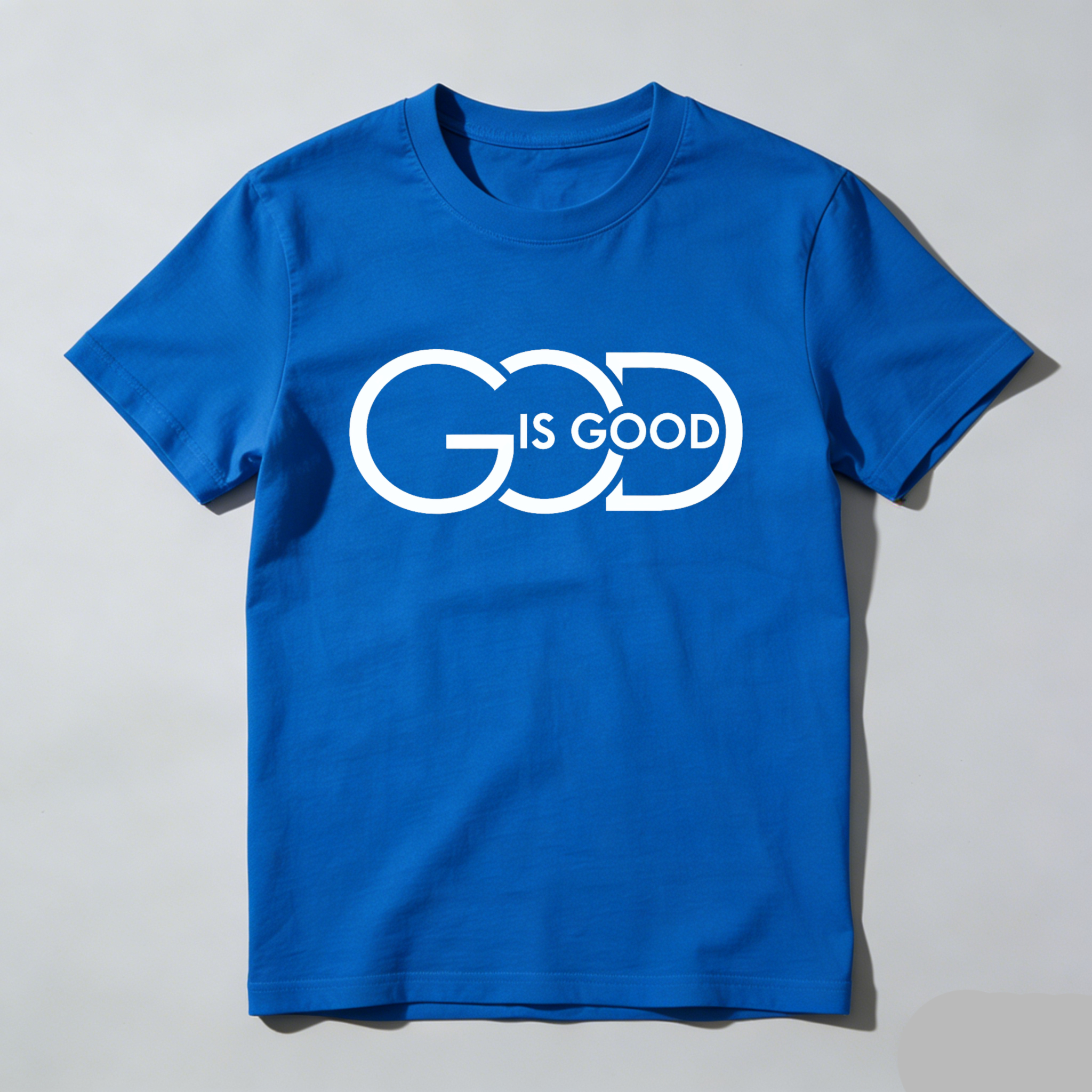 God Is Good T Shirt Made In Usa Christian Faith Statement Black Cotton Tee For Men Women Unisex Apparel