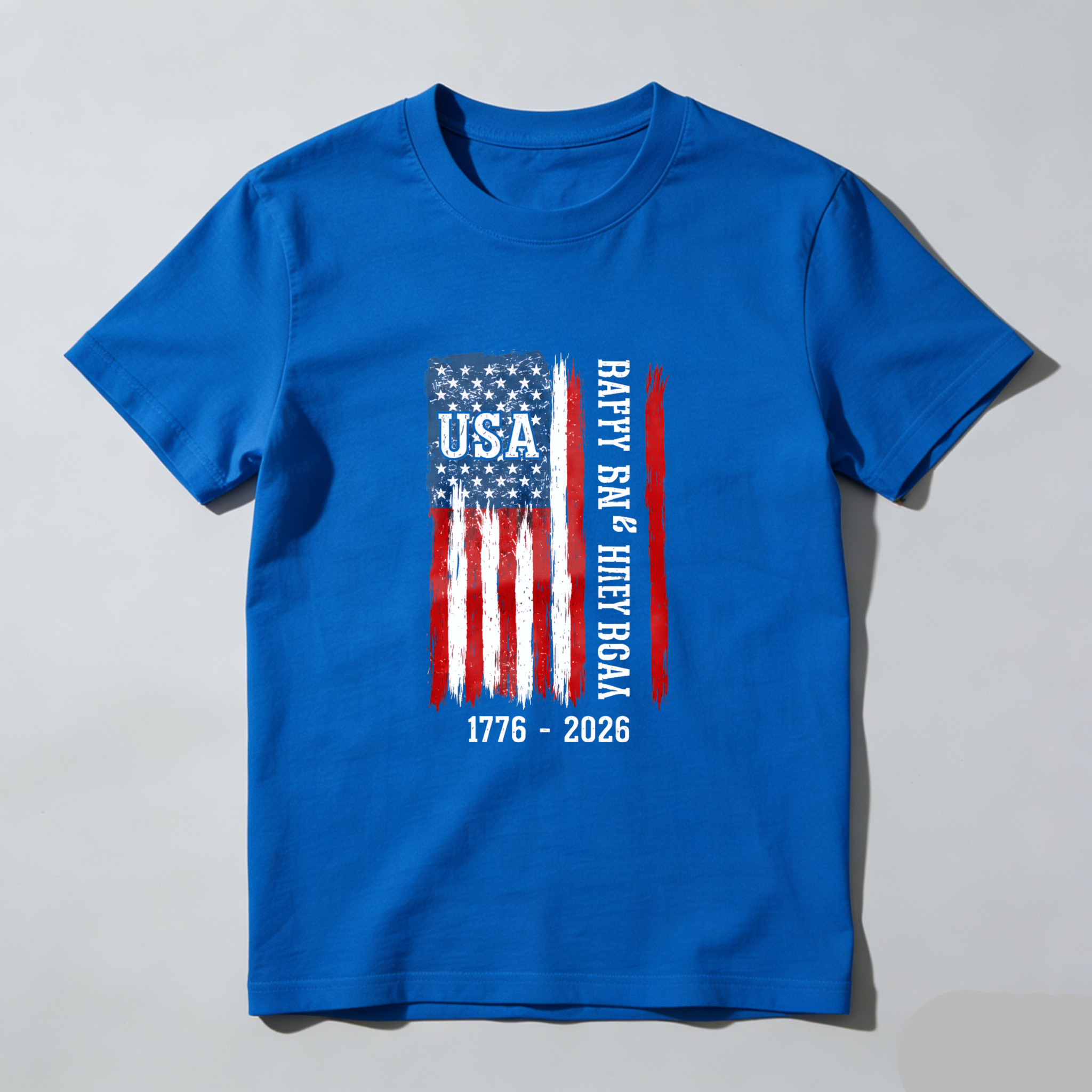 Usa Flag 1776 2026 Independence Day Celebration T Shirt Black