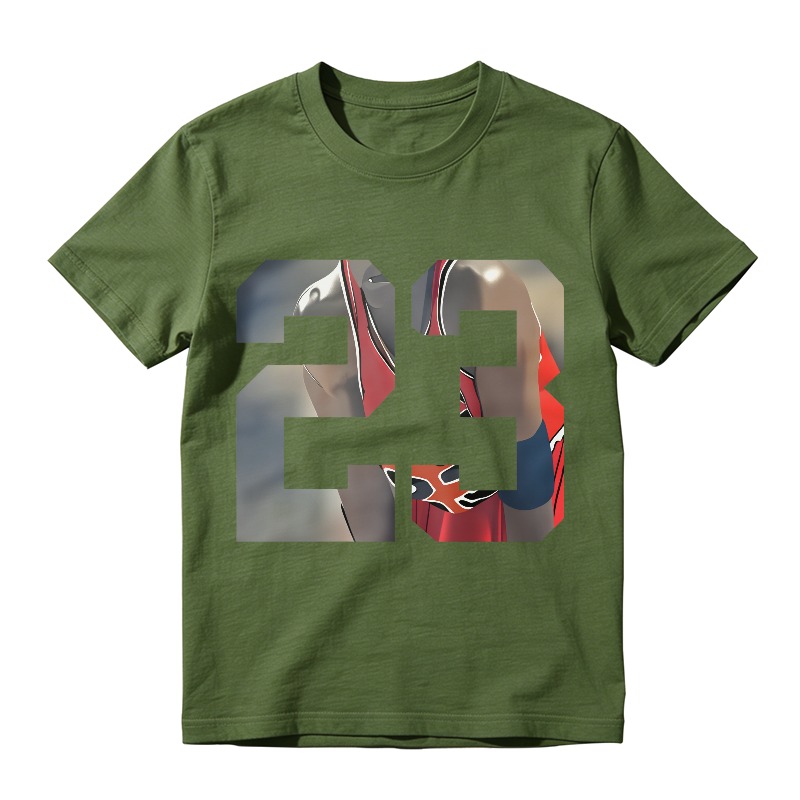 Number 23 Basketball Player Jersey Design Unisex Classic T-shirt