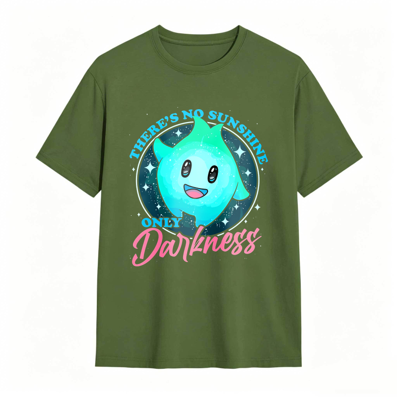 There Is No Sunshine Only Darkness Graphic T-Shirt