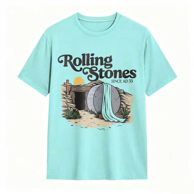 Rolling Stones Since Ad 33 Easter Tomb Scene Unisex Classic T-shirt