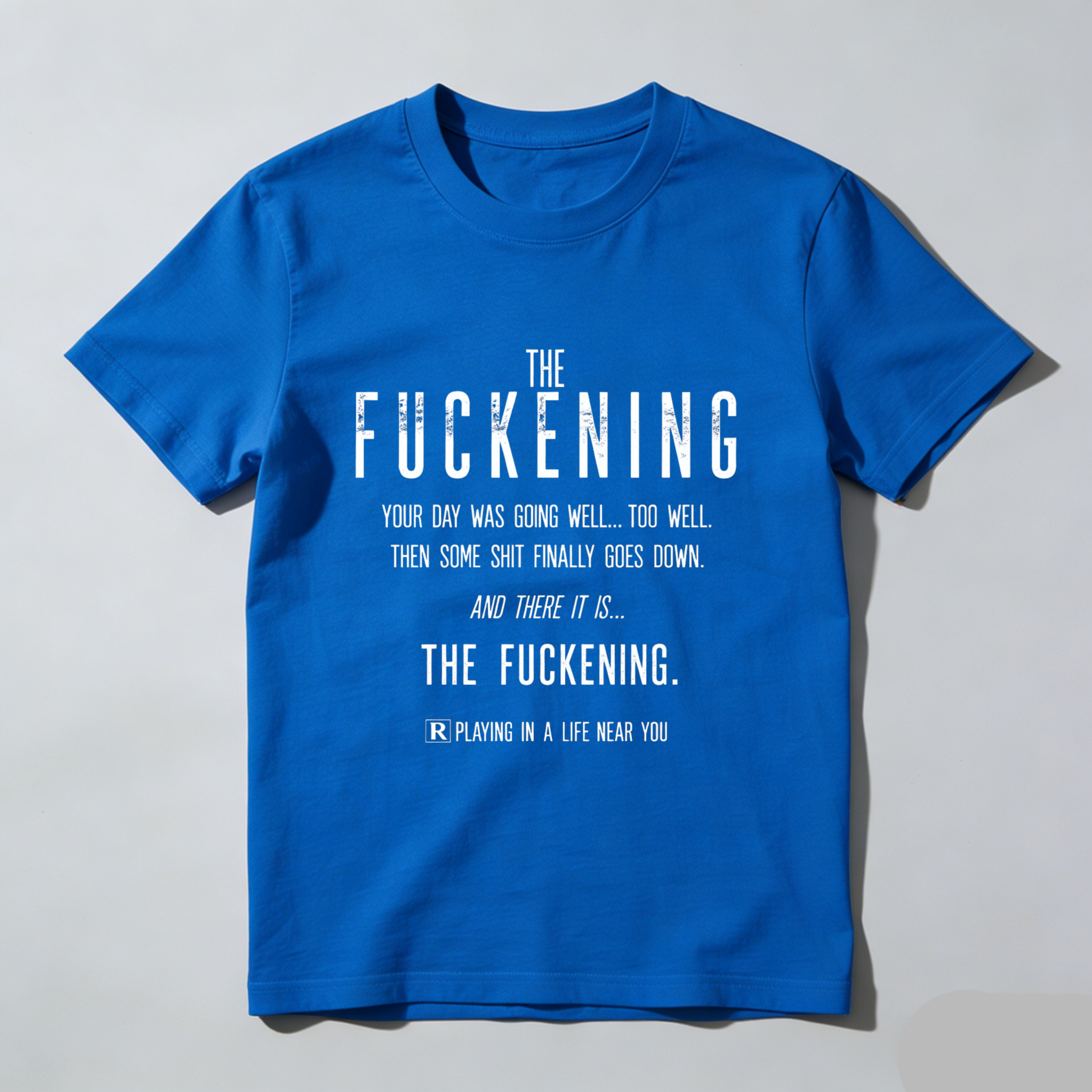 TEECURENT The Fuckening T-Shirt Funny Sarcastic Humor Shirt For Men Women Relatable Life Quote Graphic Tee Black Casual Wear