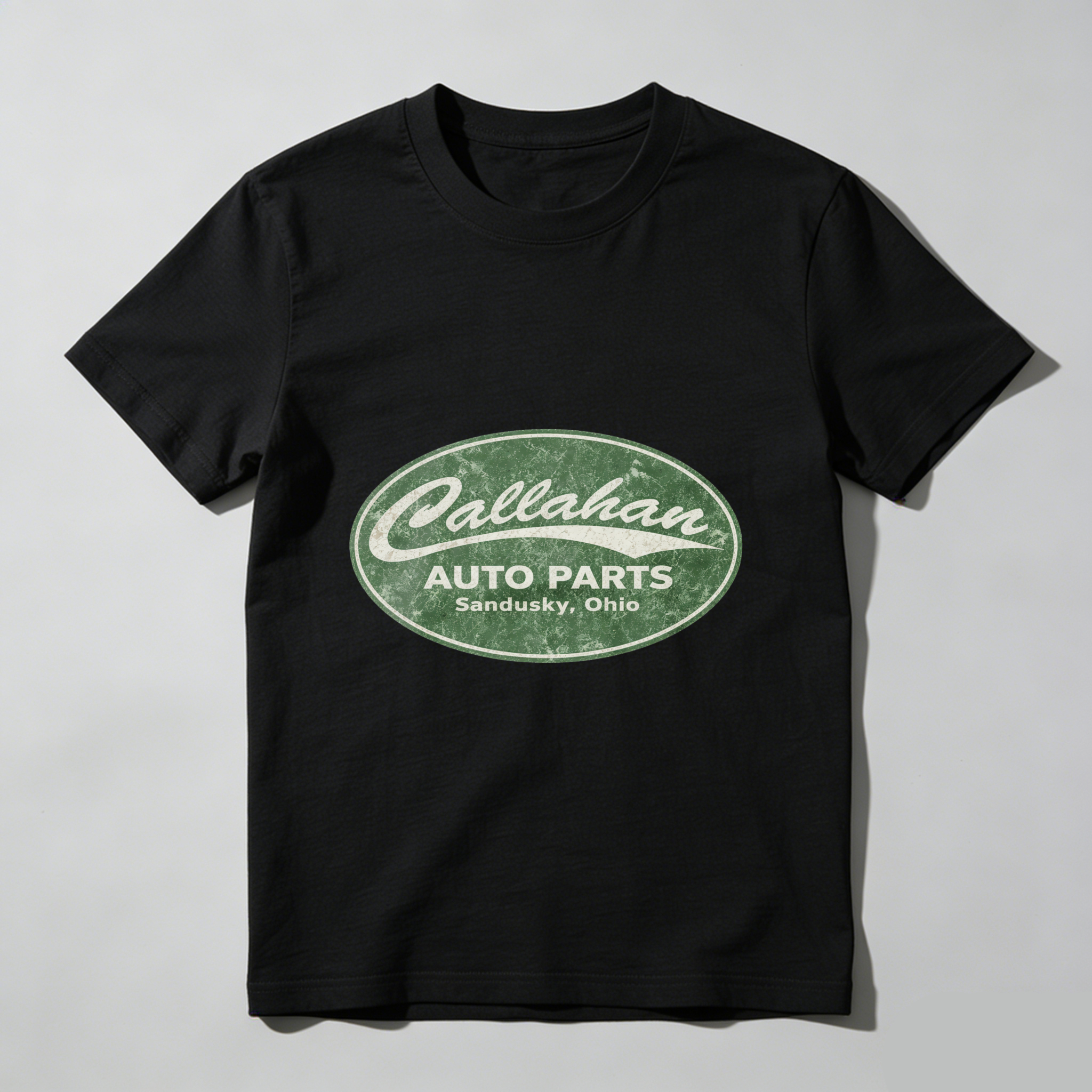 Callahan Auto Parts Sandusky Ohio Vintage Logo T Shirt Men Women Unisex Classic Cotton Tee Shirt