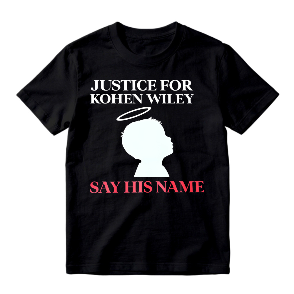 Justice For Kohen Wiley Say His Name T-shirt