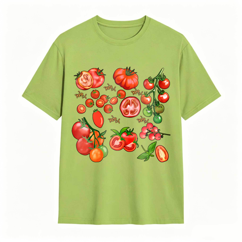 Tomato Garden Design Unisex Classic T-shirt