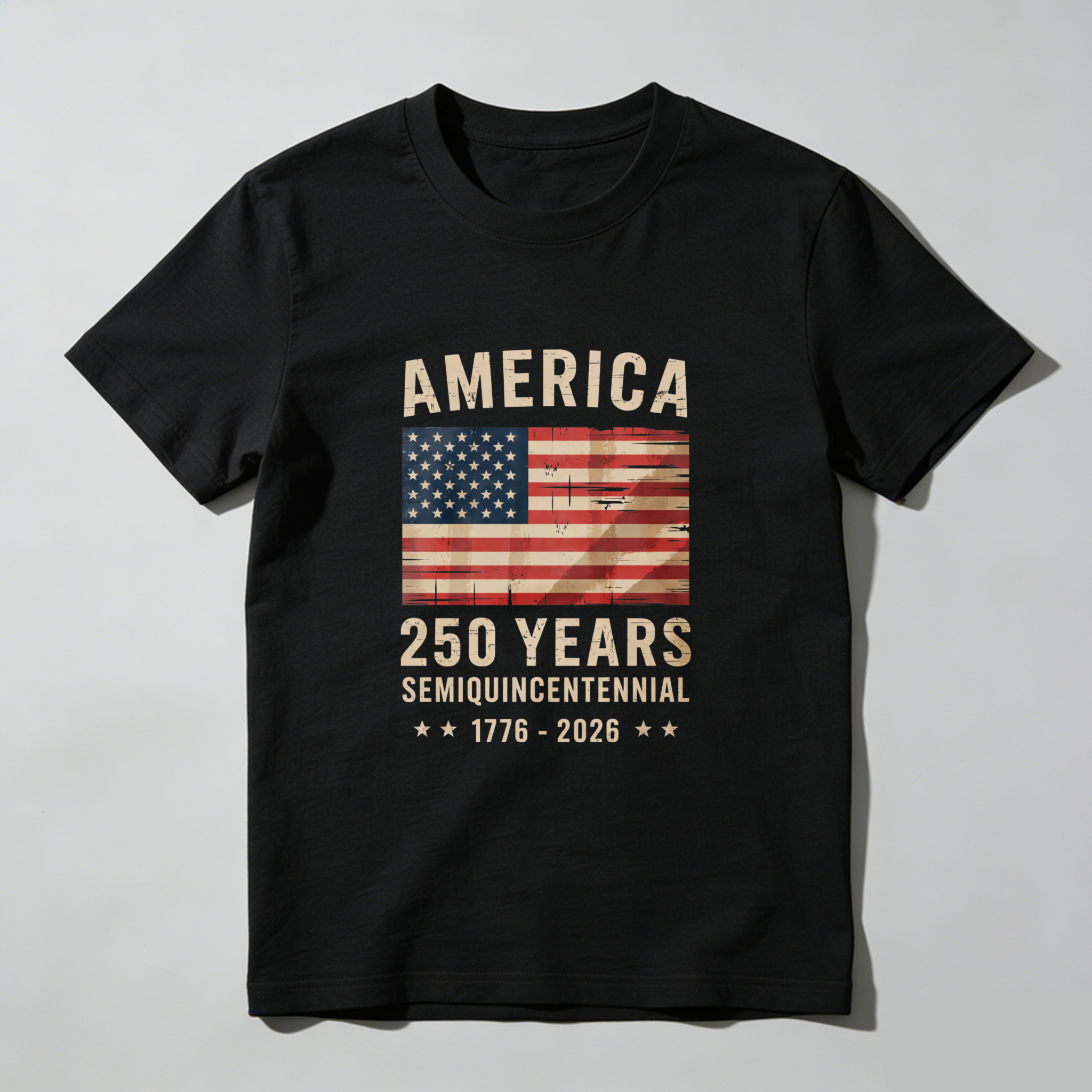 America 250 Years Semiquincentennial 1776 2026 Usa Flag Independence Day Celebration T Shirt
