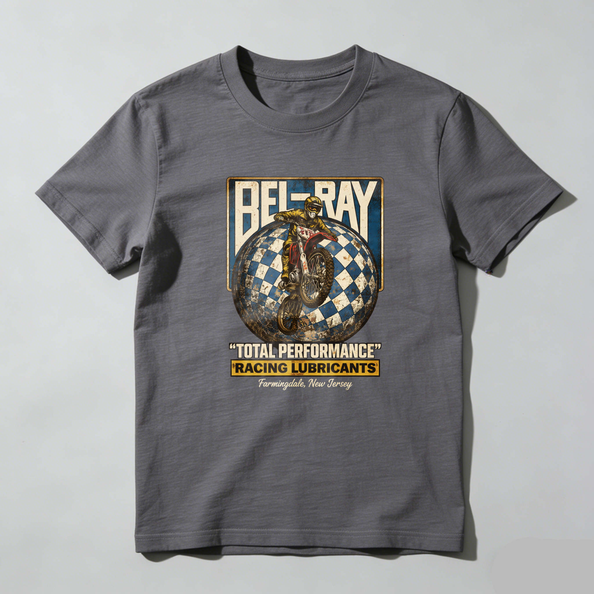 Bel Ray Total Performance Racing Lubricants Motorcycle T-Shirt