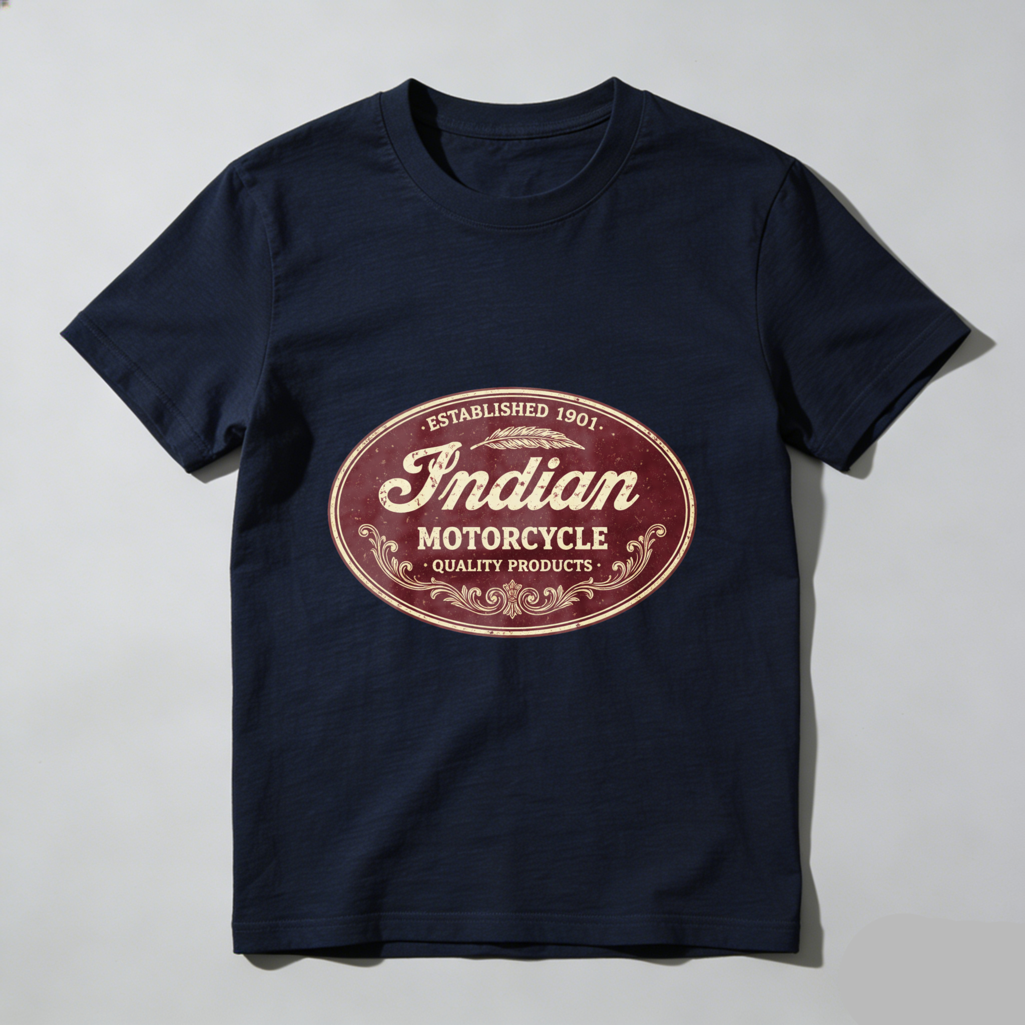 Indian Motorcycle Established 1901 Quality Products T Shirt