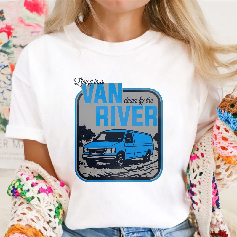 Van River Living In A Van Down By The River Unisex Classic T-shirt