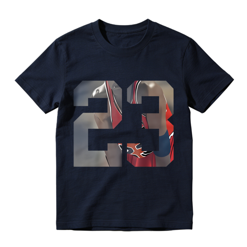Number 23 Basketball Player Jersey Design Unisex Classic T-shirt