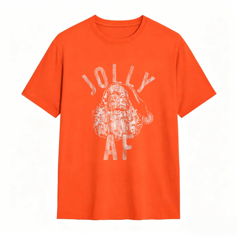 Jolly Santa Claus Graphic T-shirt