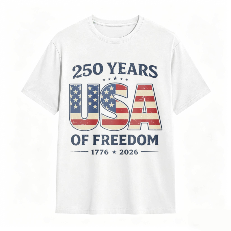 250 Years Usa Of Freedom 1776 2026 T-shirt