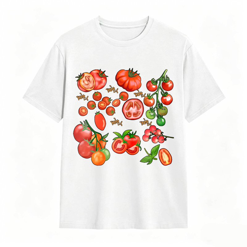 Tomato Garden Design Unisex Classic T-shirt