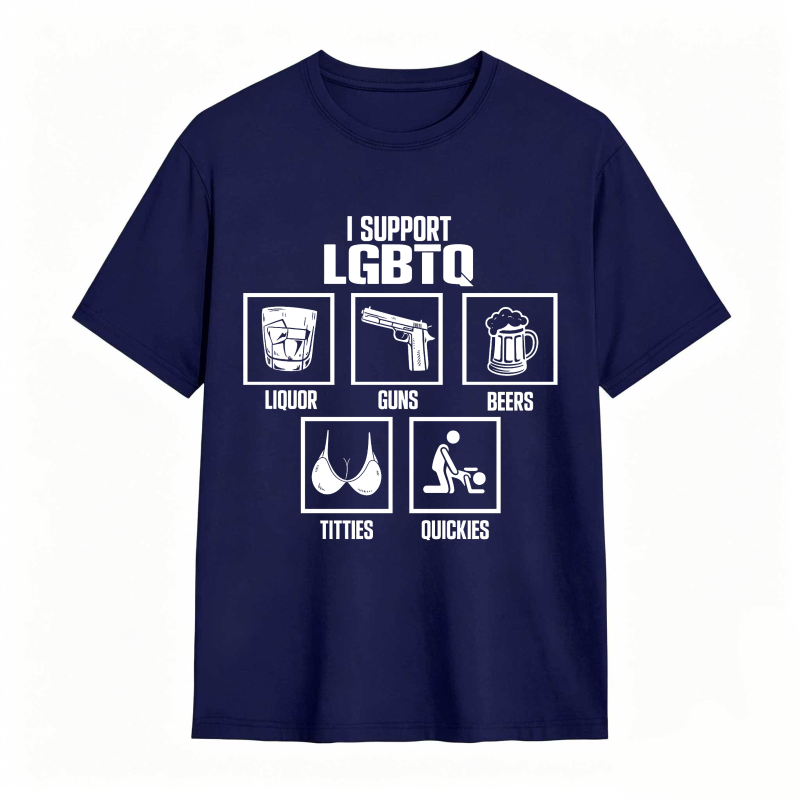I Support LGBTQ Shirt Funny Meme Shirt