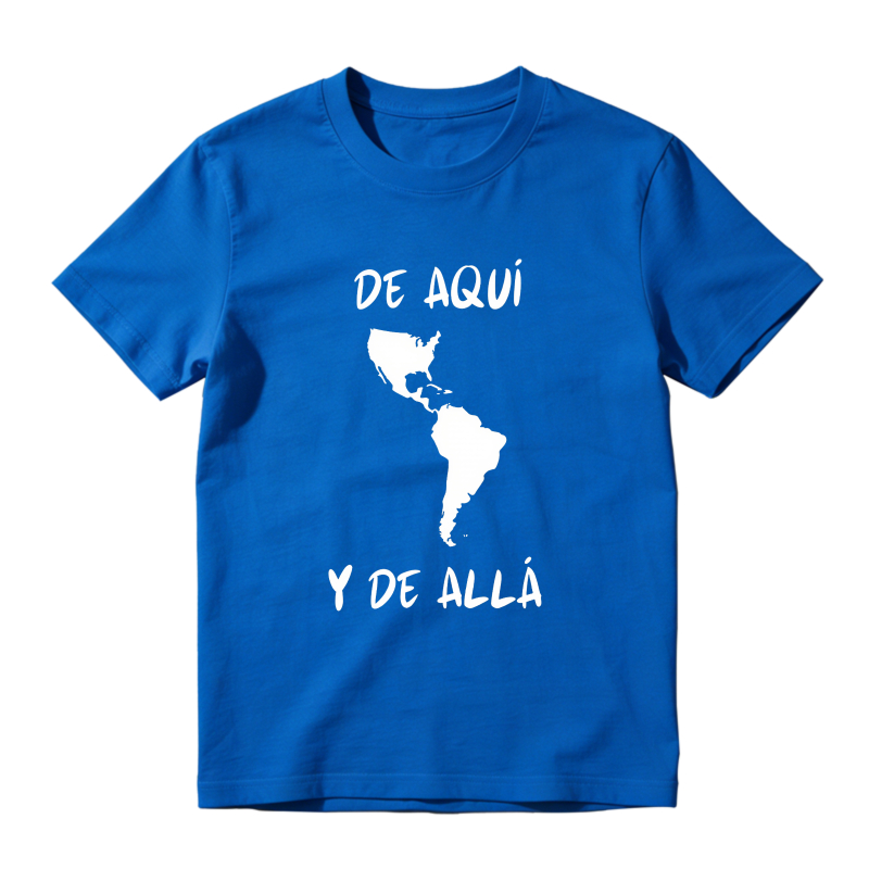 De Aqui Y De Alla Map Of Latin America Unisex Classic T-shirt