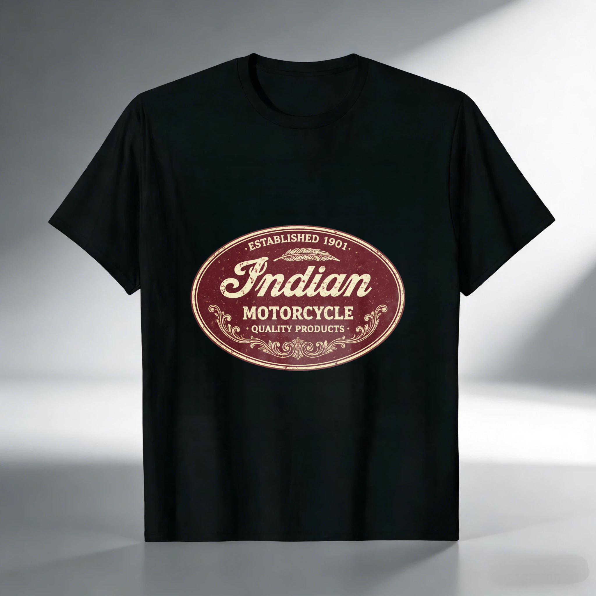 Indian Motorcycle Established 1901 Quality Products T Shirt