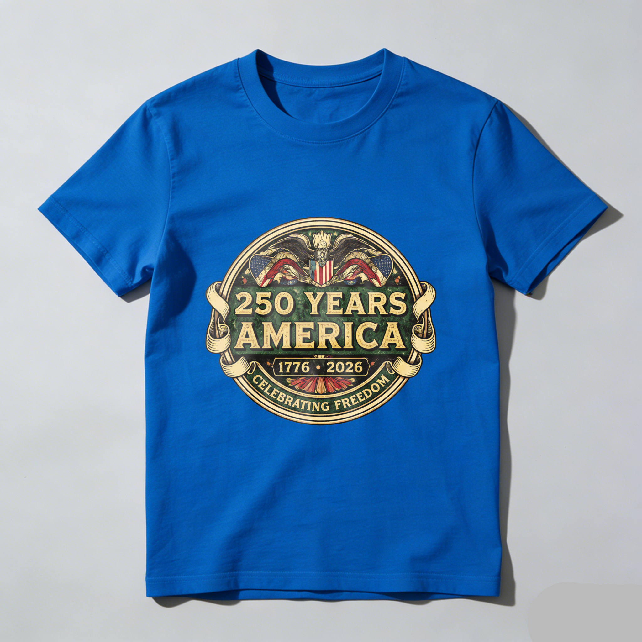250 Years America 1776 2026 Celebrating Freedom Independence Day Patriotic T Shirt