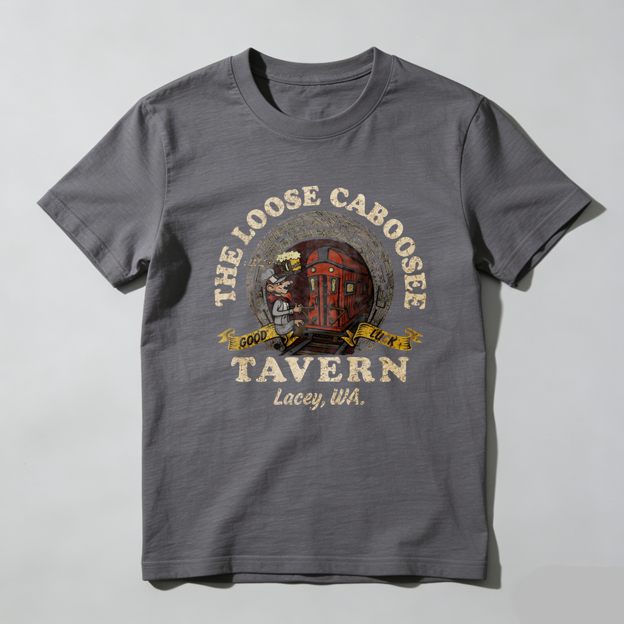The Loose Caboose Tavern Lacey Wa T Shirt
