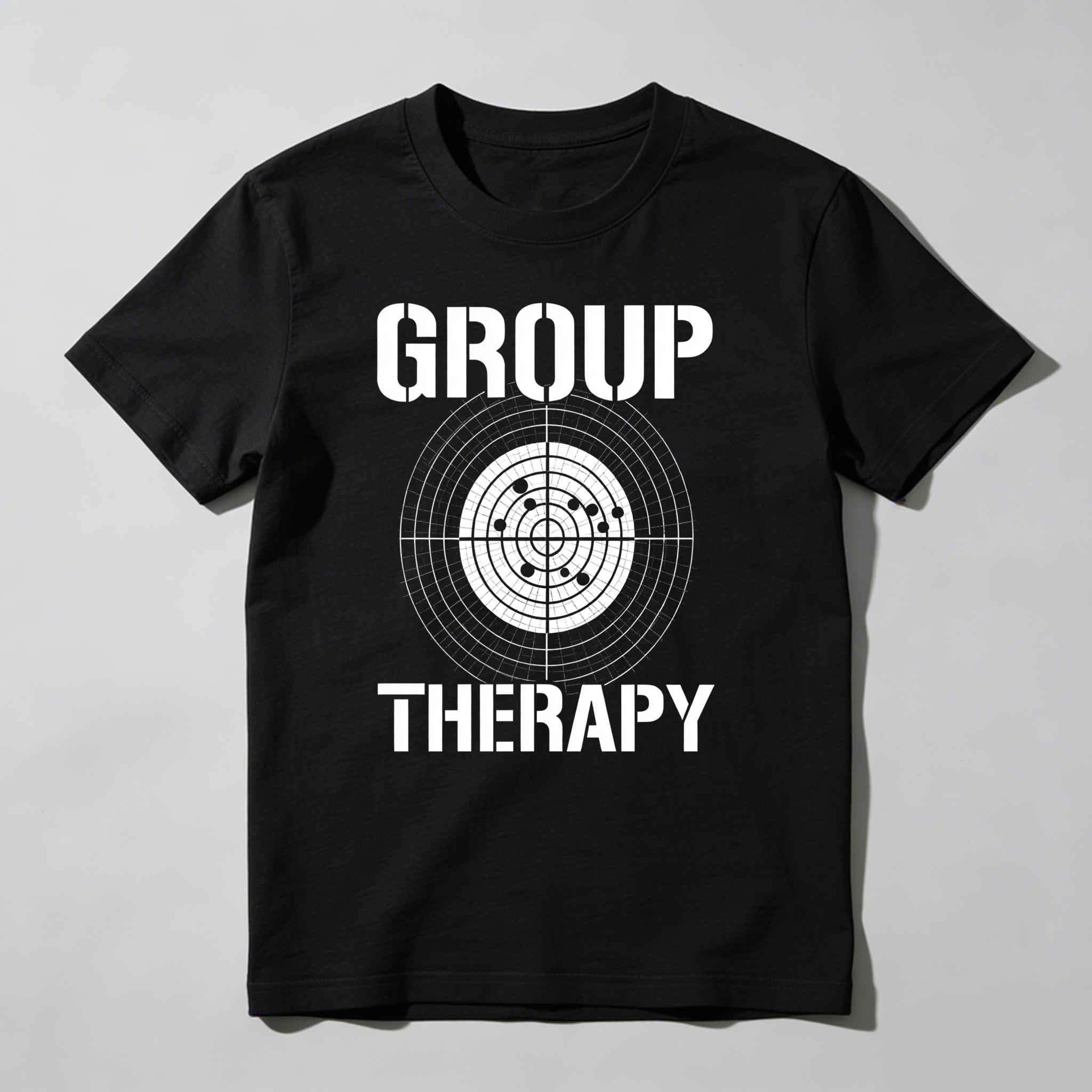 TEECURENT Group Therapy Target Design Pure Cotton Short Sleeve T Shirt-TeeCurent