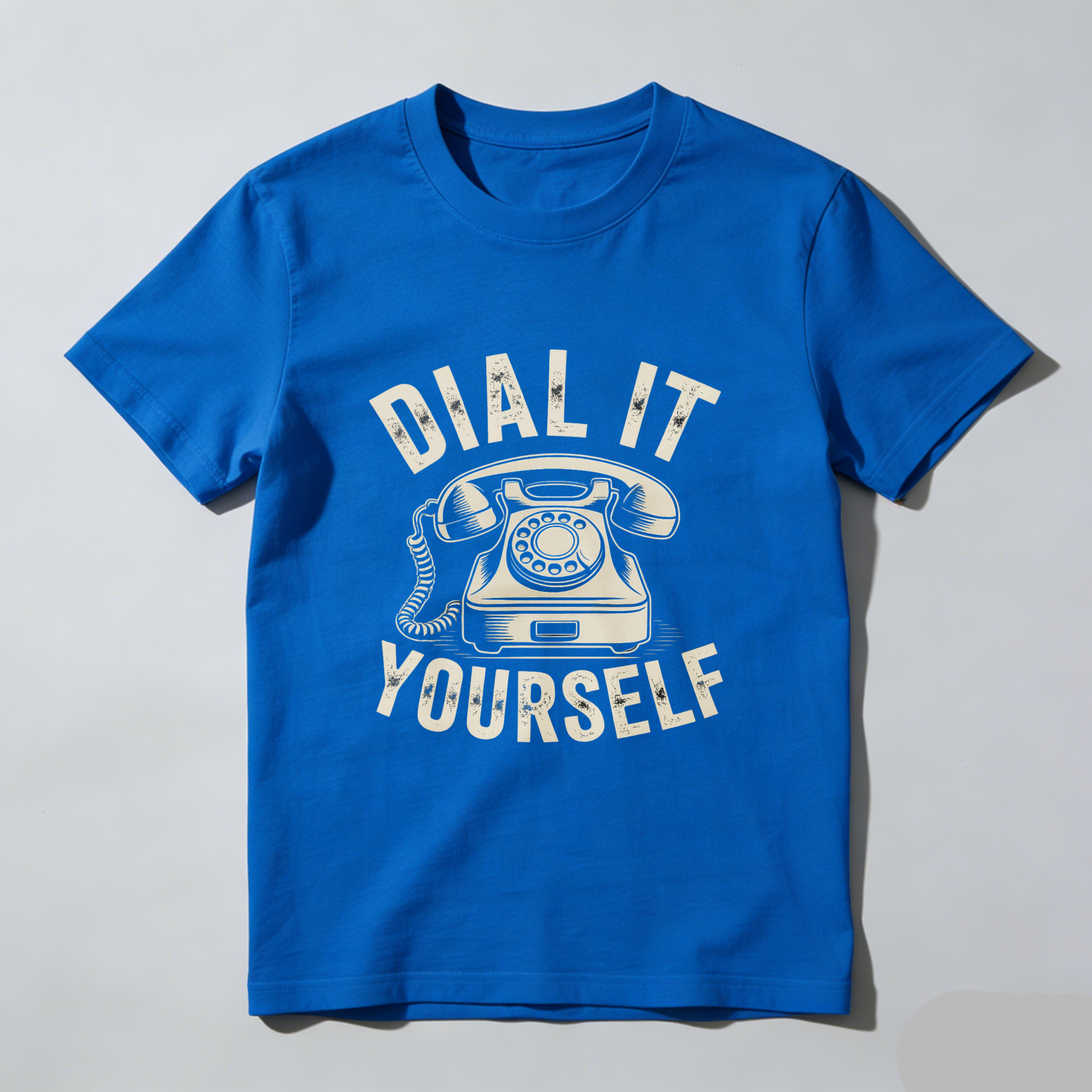 Dial It Yourself Vintage Telephone Graphic T-Shirt Made In Usa
