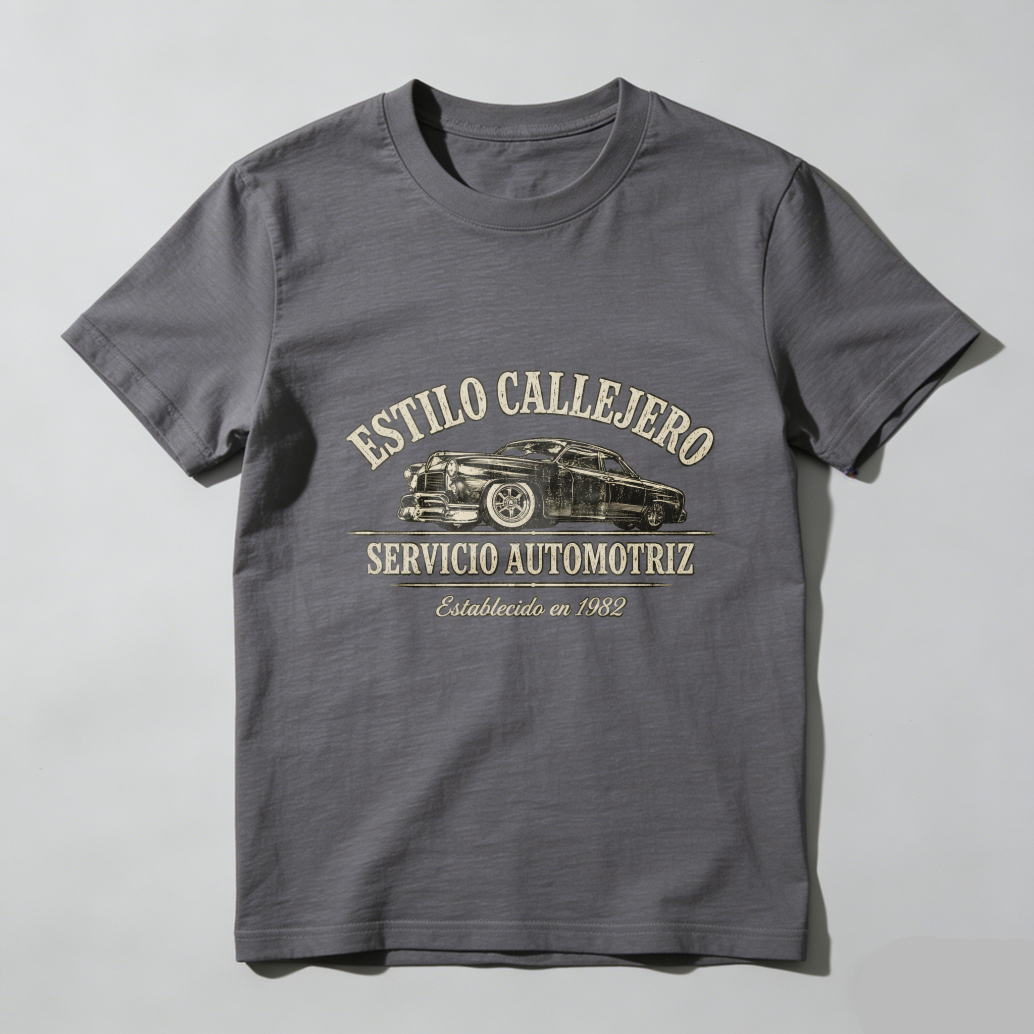 Street Style Automotive Service Established In 1982 Classic Car T-Shirt