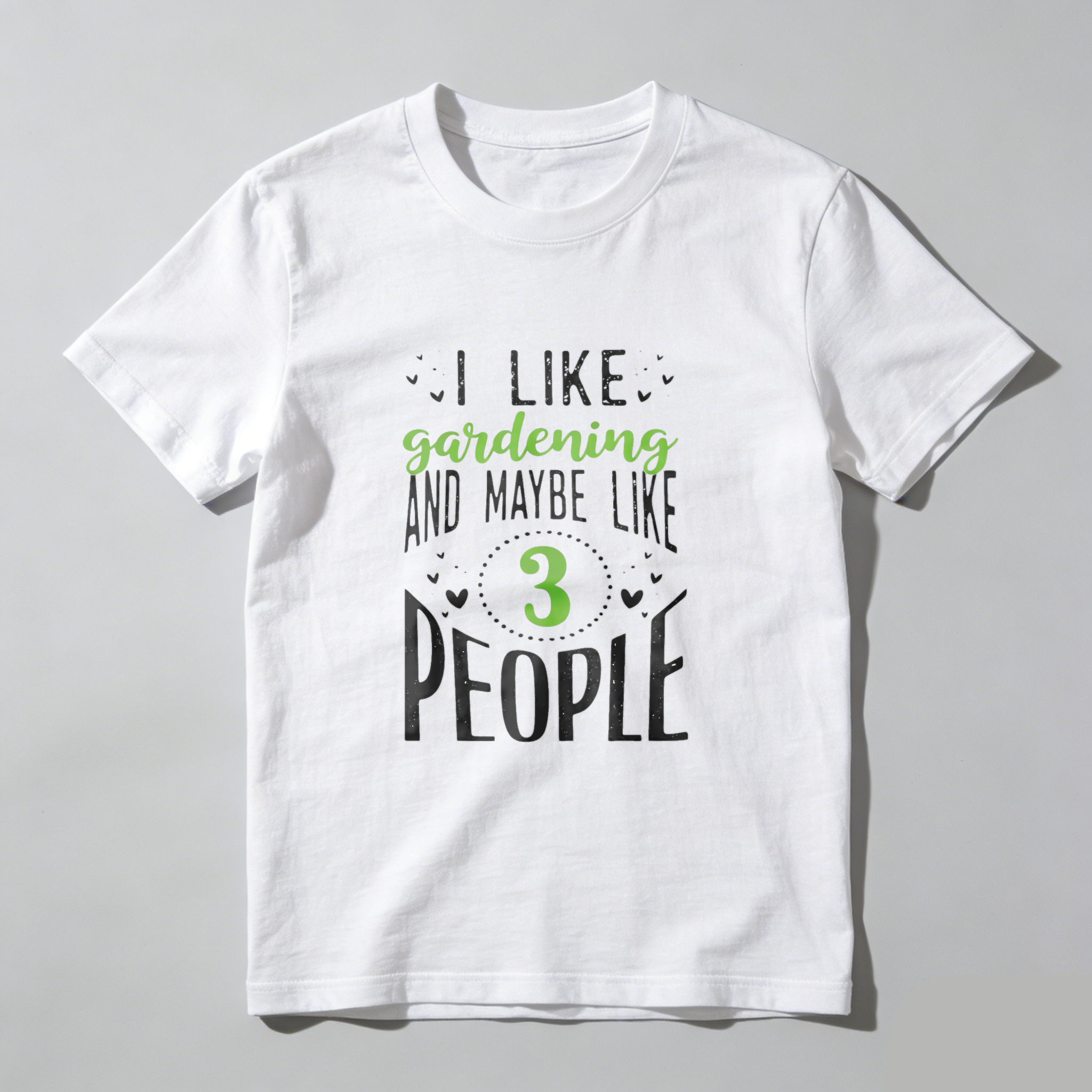 TEECURENT I Like Gardening And Maybe Like 3 People Funny Garden T-Shirt For Men Women Gift Idea WOMEN