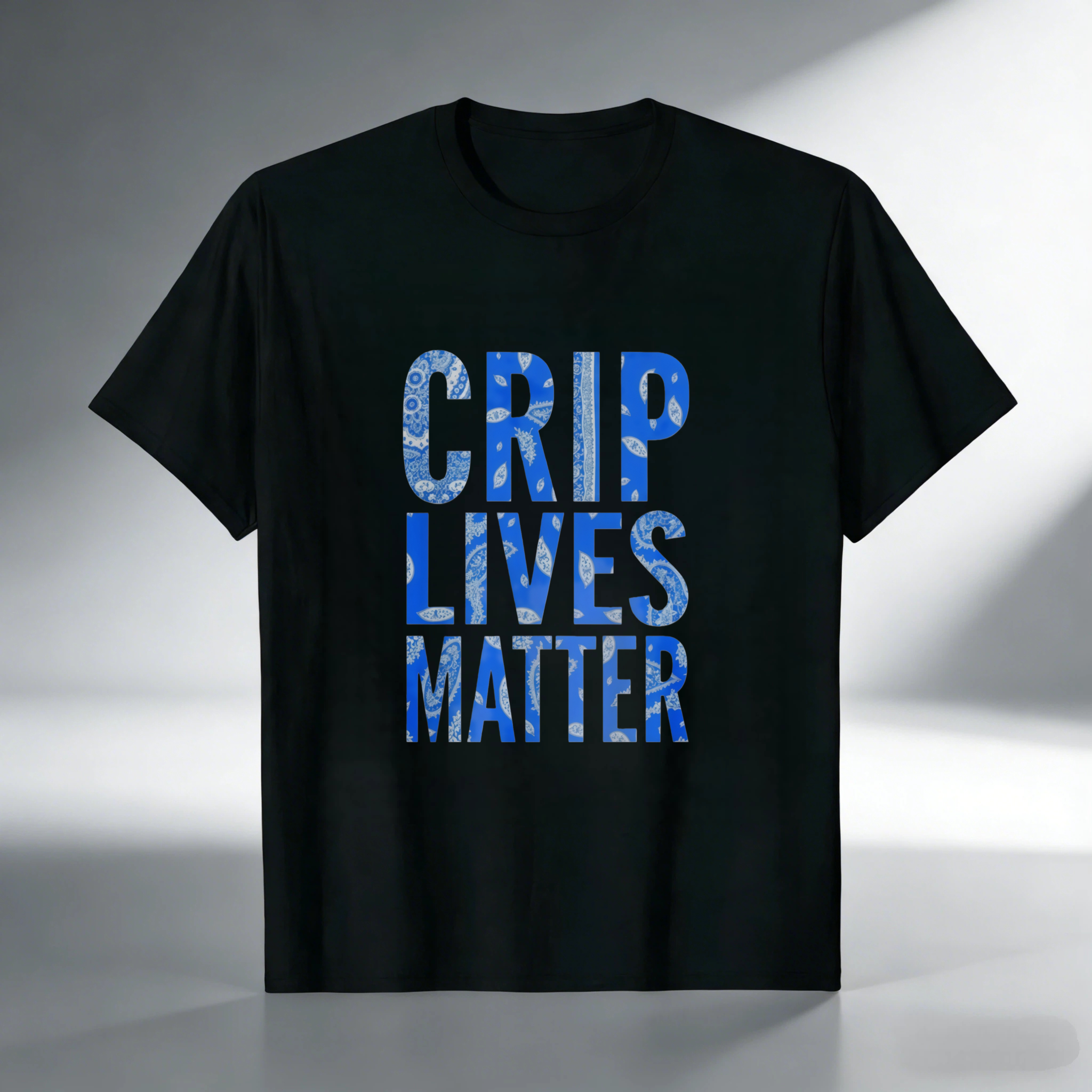 TEECURENT T-SHIRT  Crip Lives Matter