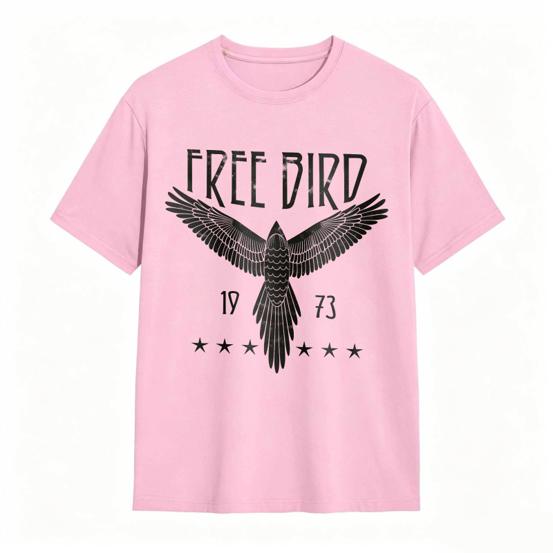 Free Bird Eagle 1973 Stars Design Unisex Classic T-shirt