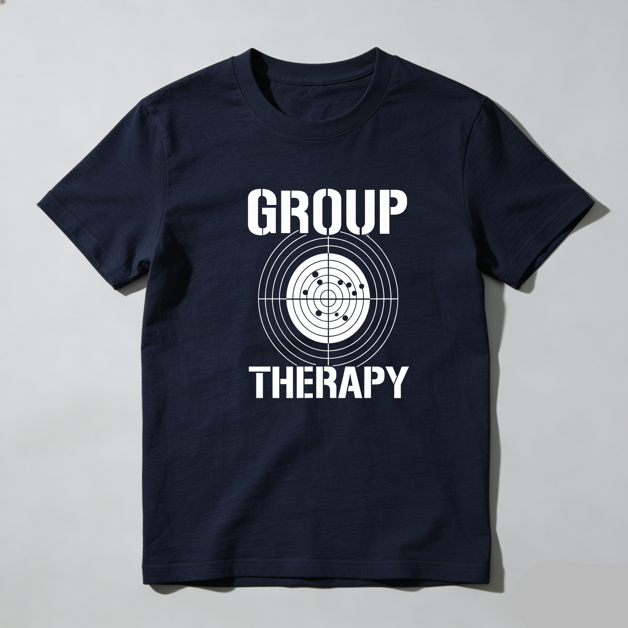 TEECURENT Group Therapy Target Design Pure Cotton Short Sleeve T Shirt-TeeCurent