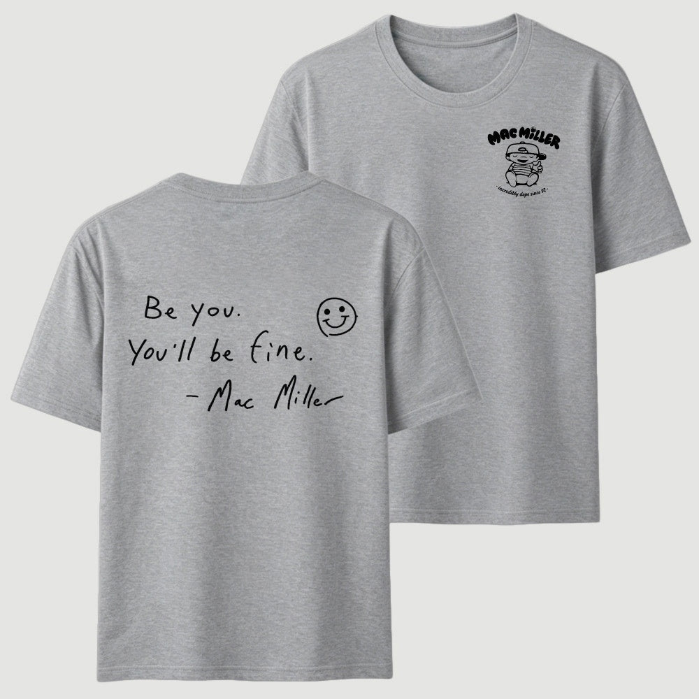 Mac Miller Quote Vintage Hip Hop Rap T-Shirt