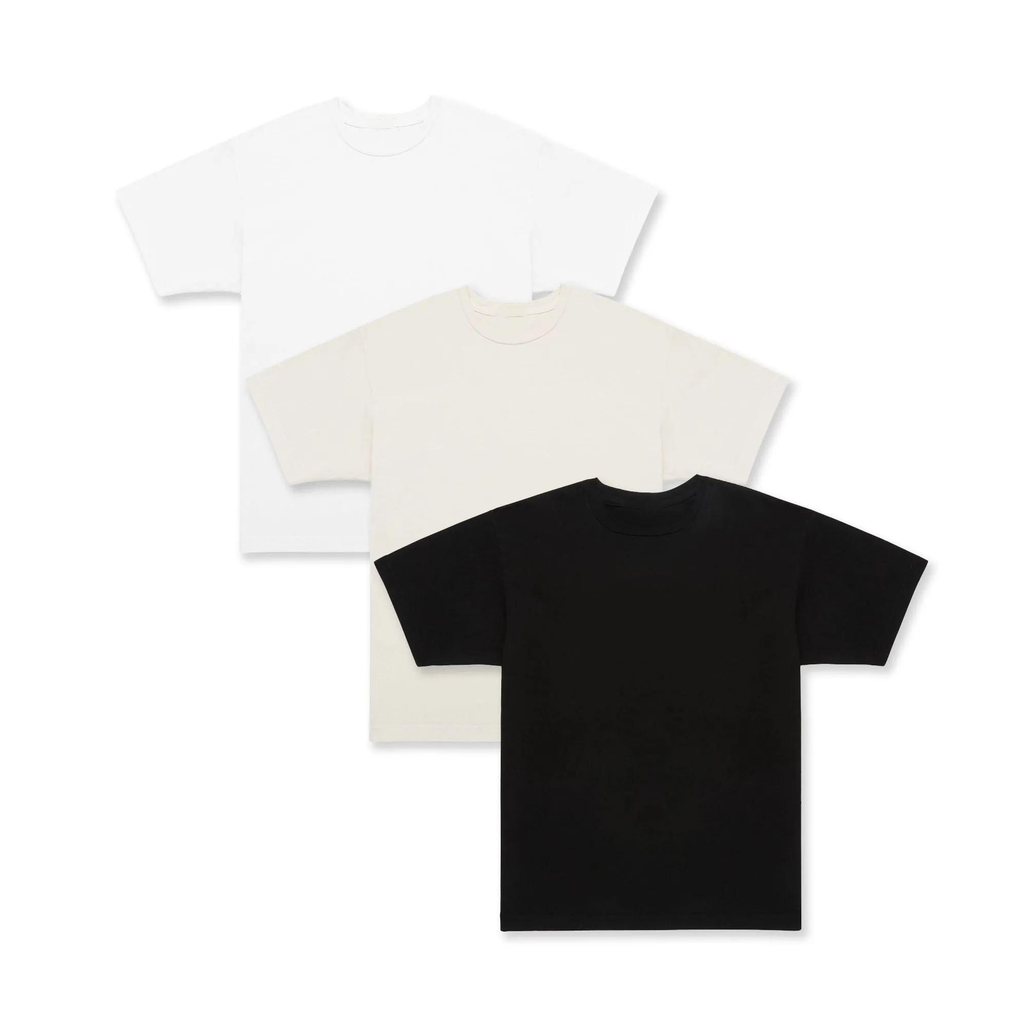 MENS DROP SHOULDER TEE 3 PACK